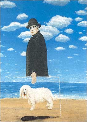 Magritte im Himmel und Pommery auf Erden
